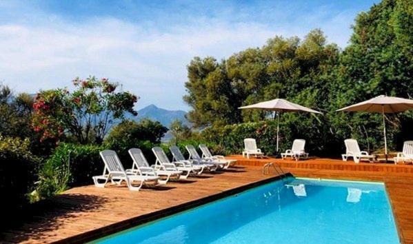 Belle Location Sur Lumio Avec Vue Remarquable Et Jardin Villa Exterior foto