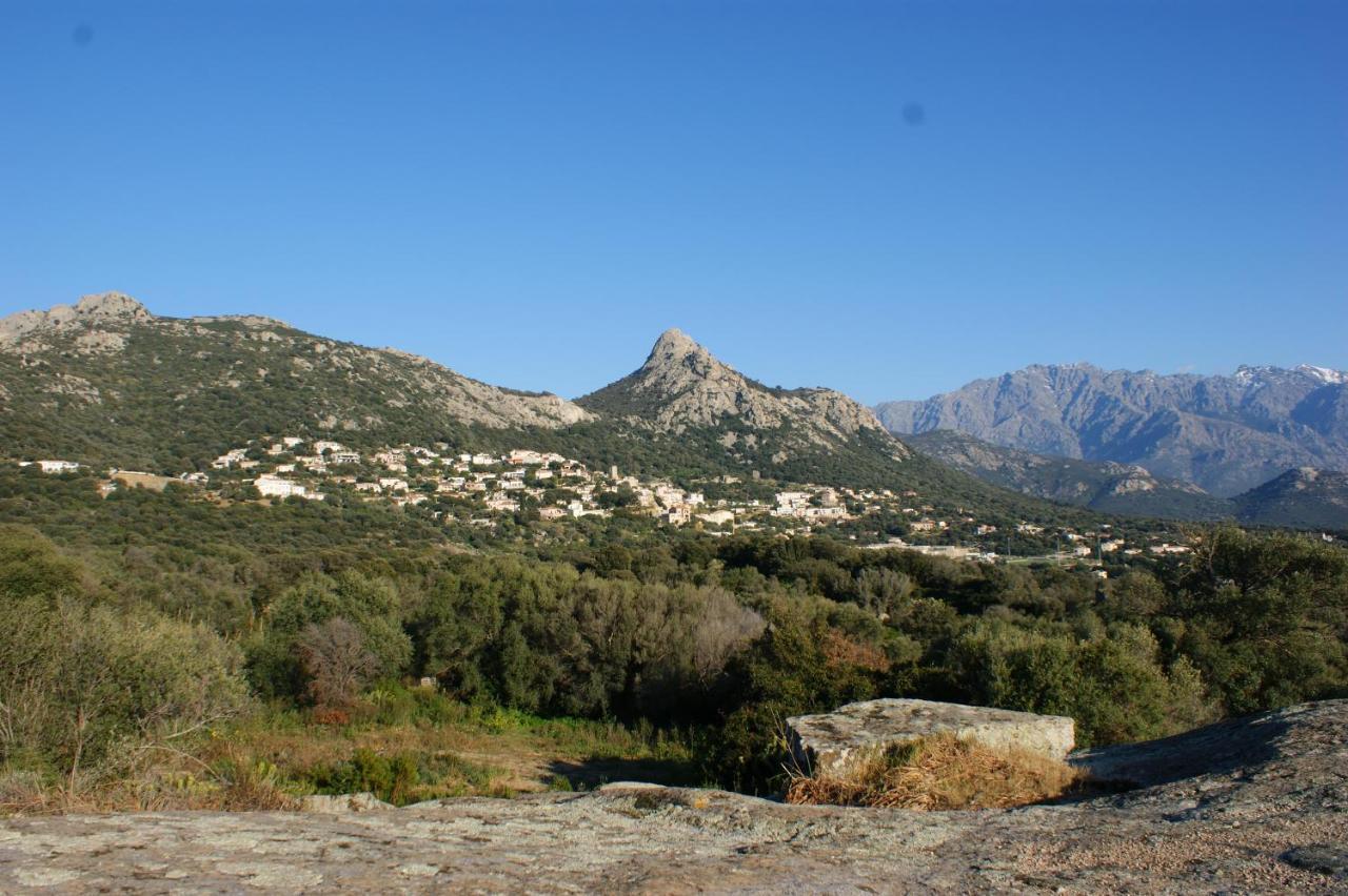 Belle Location Sur Lumio Avec Vue Remarquable Et Jardin Villa Exterior foto