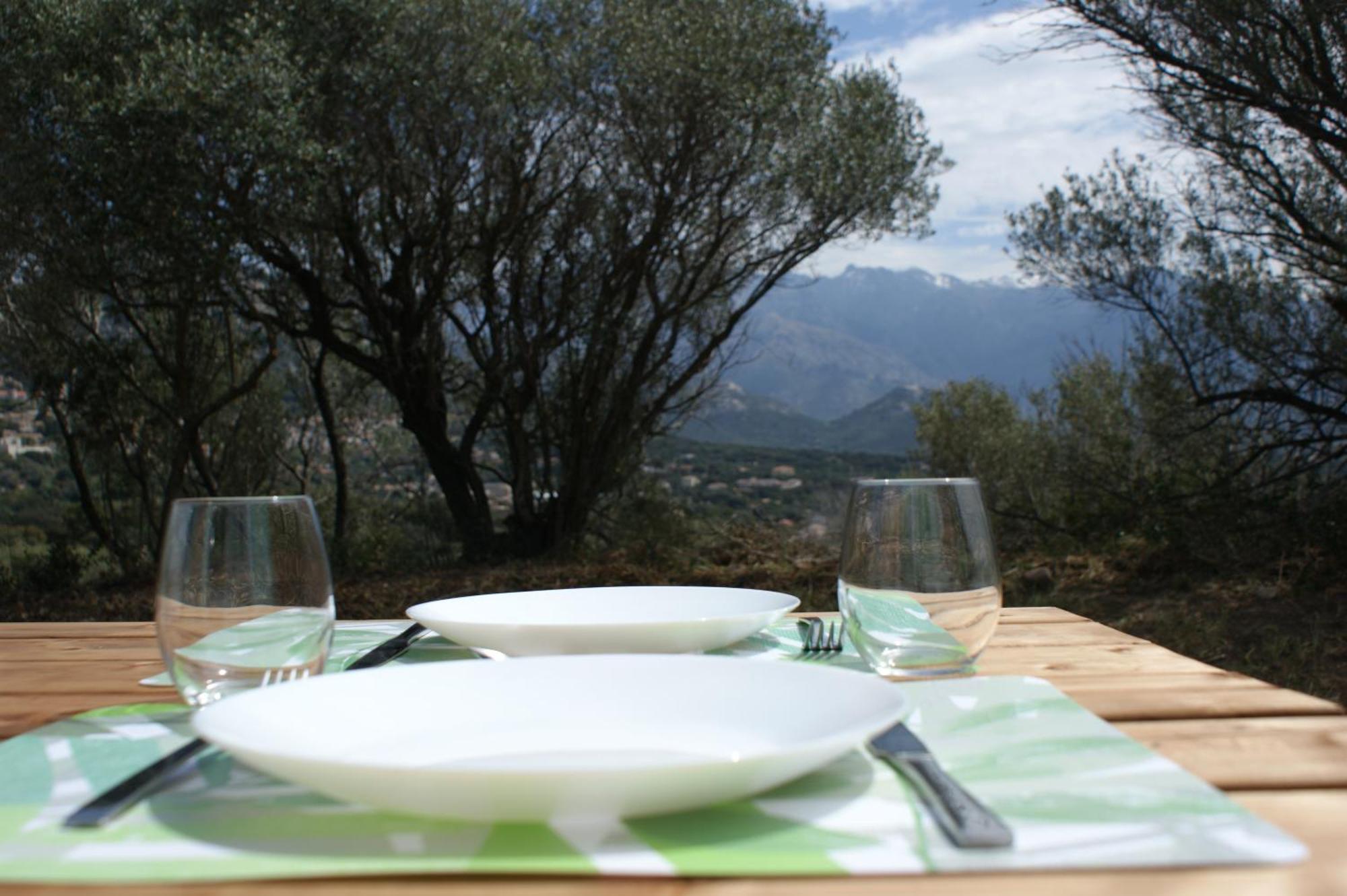 Belle Location Sur Lumio Avec Vue Remarquable Et Jardin Villa Exterior foto
